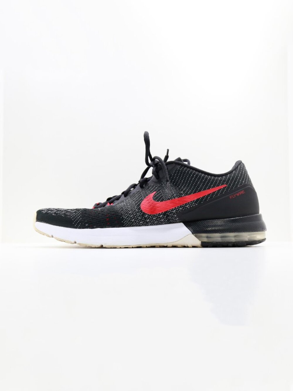 Nike Air Max Typha Flywire Black Knit Training Shoes - Men's 14
